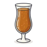 А-ля мод в бокале харрикейн